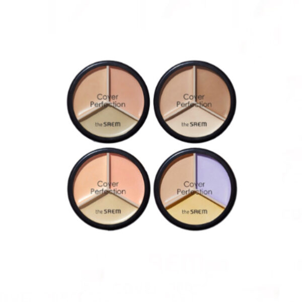 The Saem - Cover Perfection Triple Pot Concealer