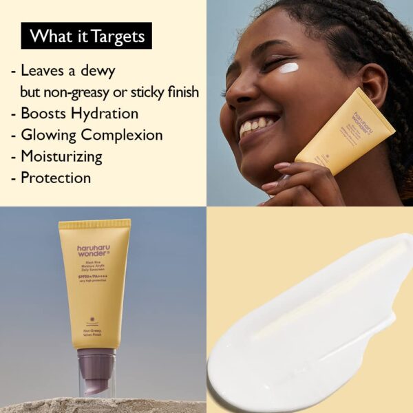 haruharu wonder - Black Rice Moisture Airyfit Daily Sunscreen SPF 50+ PA++++ - Image 2