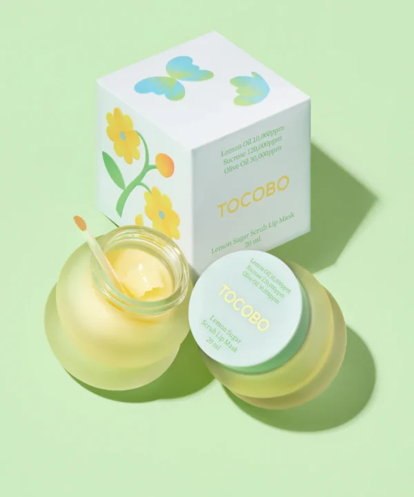 TOCOBO - Lemon Sugar Scrub Lip Mask - Image 2