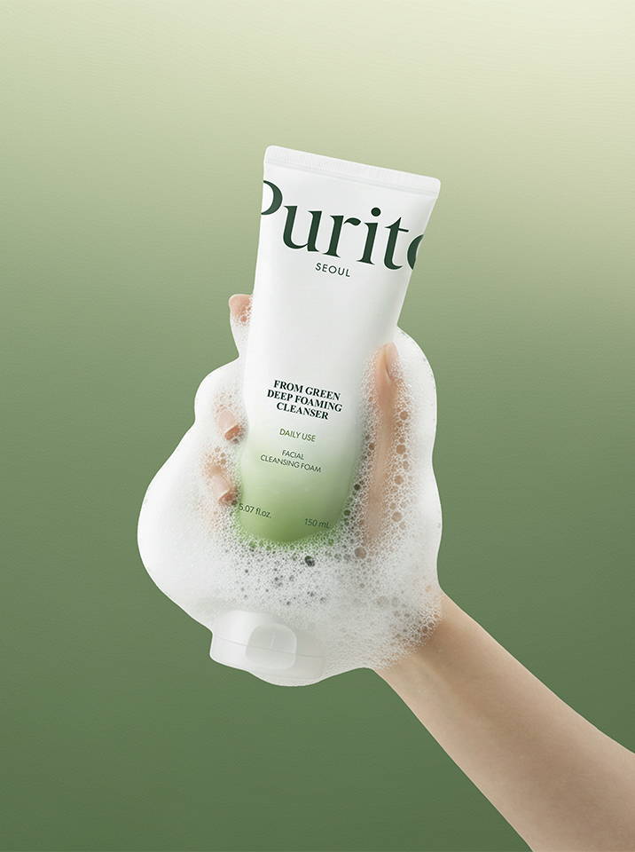 Purito - From Green Deep Foaming Cleanser - Image 2