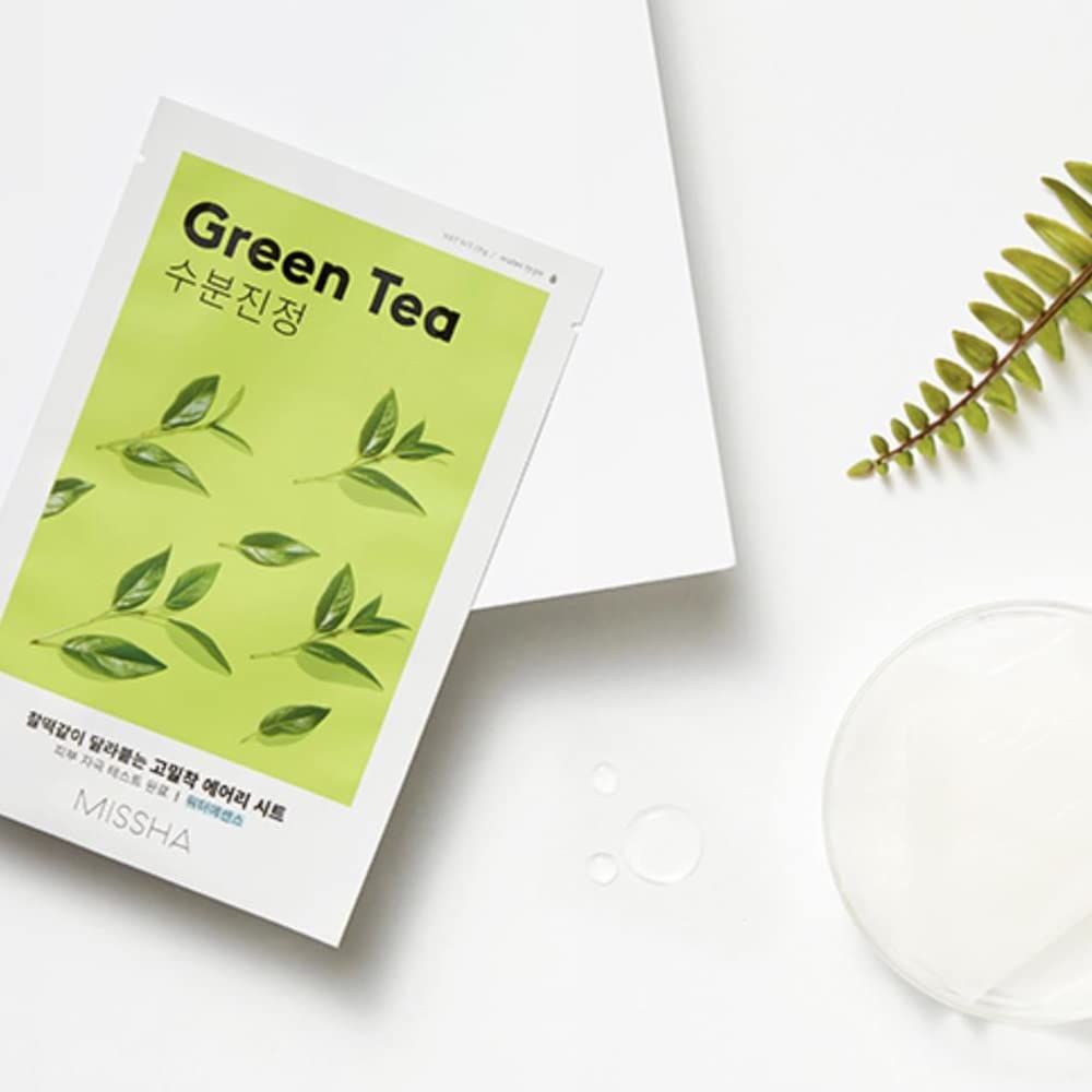 Missha - Airy Fit Sheet Mask Green Tea - Image 2